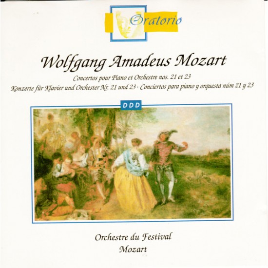 Wolfgang Amadeus Mozart - Orchestre du Festival Mozart "Concertos Pour Piano Et Orchestre Nos. 21 Et 23" (CD)