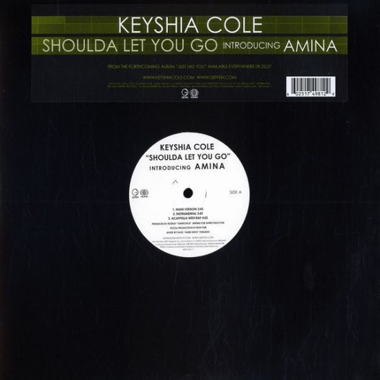 Keyshia Cole Introducing Amina "Shoulda Let You Go" (12") 