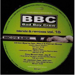 Bad Boy Crew - Blendz & Remixes V.15 (12") 