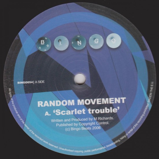 Random Movement & DJ Focus "Scarlet Trouble / Methods Of Thought" (12")