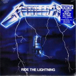 Metallica "Ride The Lightning" (LP - Remaster 2016)