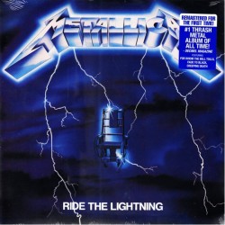 Metallica - Ride The Lightning (LP - Remastered - US version) Metallica - Ride The Lightning (LP - Remastered - US version)