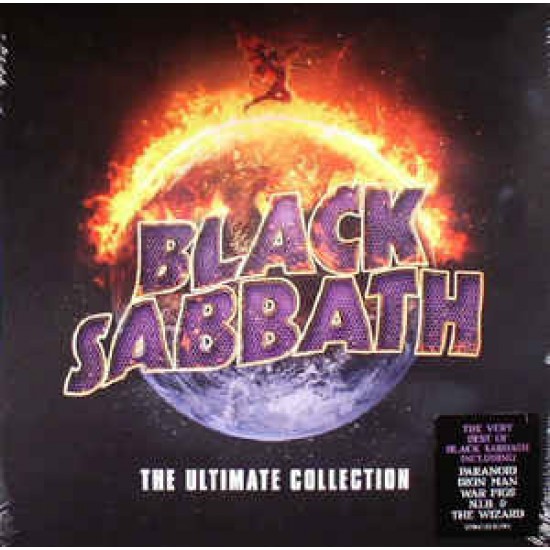 Black Sabbath "The Ultimate Collection (50th Anniversary - Limited Edition" (4xLP - vinilos color Dorado) 