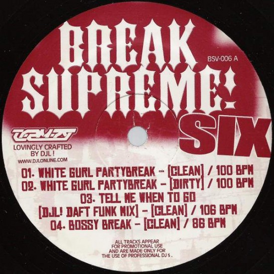 Break Supreme Six (12") 
