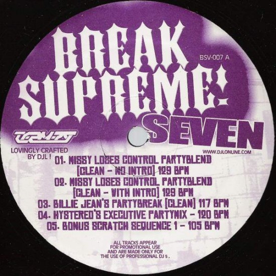 Break Supreme Seven (12") 