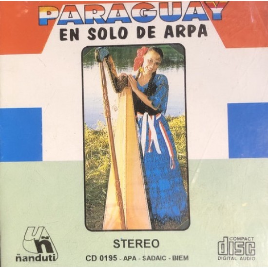 Paraguay ‎"En Solo De Arpa" (CD)