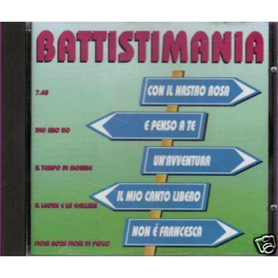 Mastersound ‎"Battistimania" (CD)