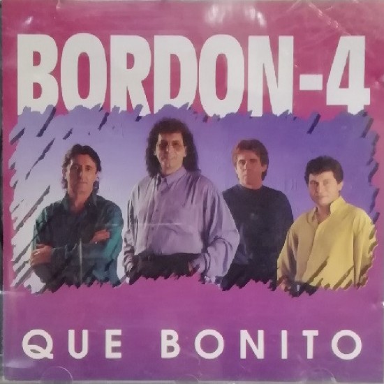 Bordon-4 ‎"Que Bonito" (CD) 