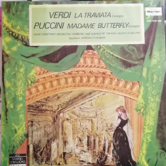 Giuseppe Verdi, Giacomo Puccini ‎"La Traviata / Madame Butterfly" (2xLP - Gatefold) 