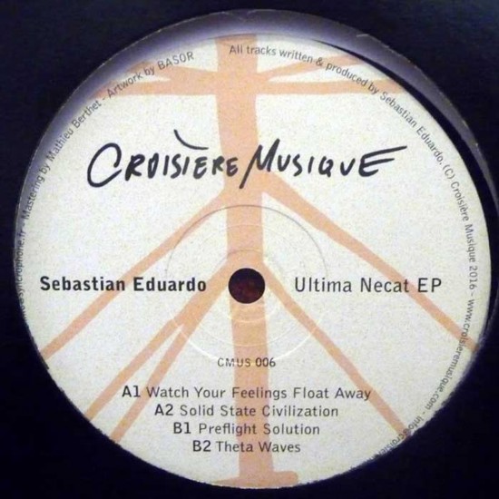 Sebastian Eduardo ‎"Ultima Necat Ep" (12")