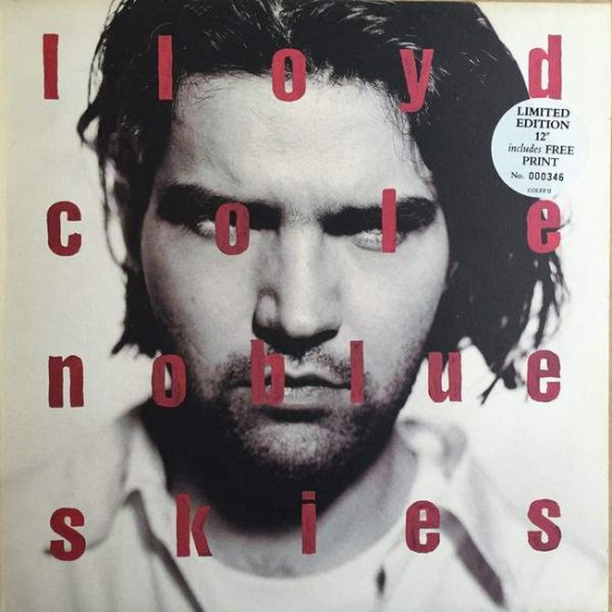 Lloyd Cole ‎"No Blue Skies" (12") 