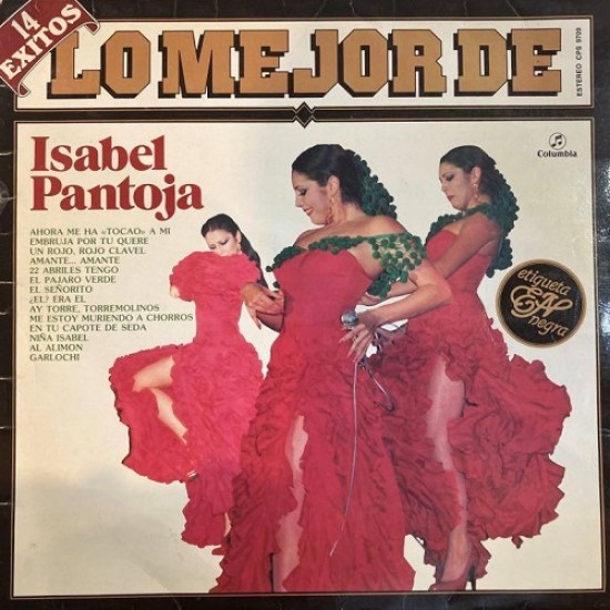 Isabel Pantoja ‎"Lo Mejor De Isabel Pantoja" (LP)