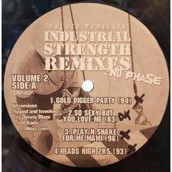 Dennis Blaze "Industrial Strength Remixes 2nd Phase" (12")