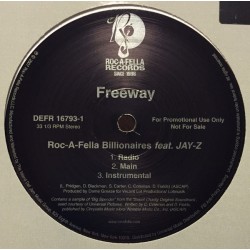 Freeway - Roc-A-Fella Billionaires (12")  Freeway - Roc-A-Fella Billionaires (12")