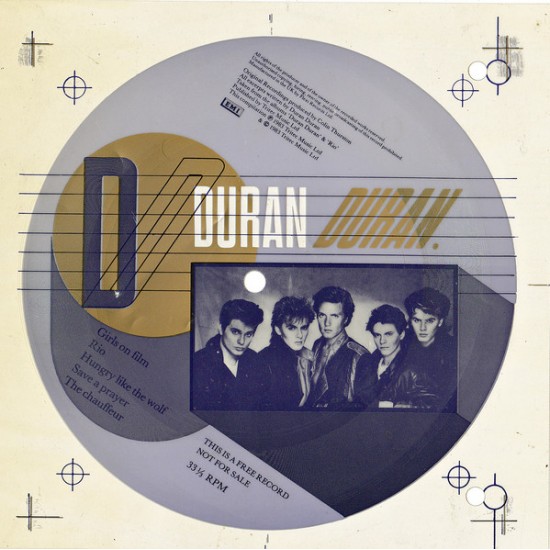 Duran Duran "Duran Duran" (6" - Disco Flexible - Una Cara - Promo) 