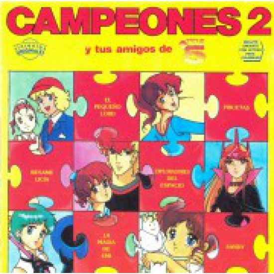 Campeones / 2 Y Tus Amigos De Tele 5 (LP)