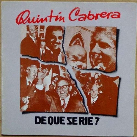 Quintín Cabrera ‎"De Que Se Rie?" (LP - Gatefold) 