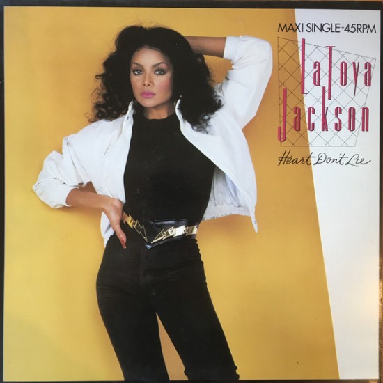 La Toya Jackson "Heart Don't Lie" (12") 