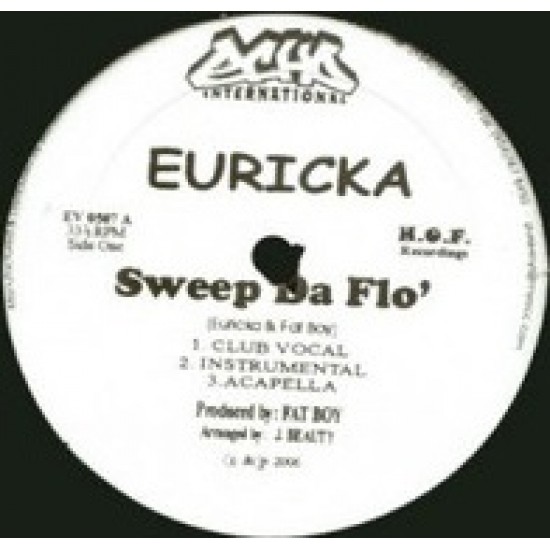 Euricka ‎"Sweep Da Flo' / Crunk In The Club" (12") 