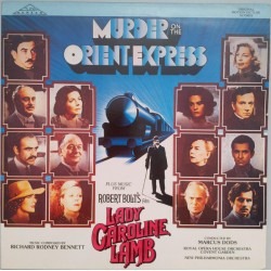 Richard Rodney Bennett ‎"Agatha Christie's Murder On The Orient Express (Original Soundtrack Recording)" (LP) 