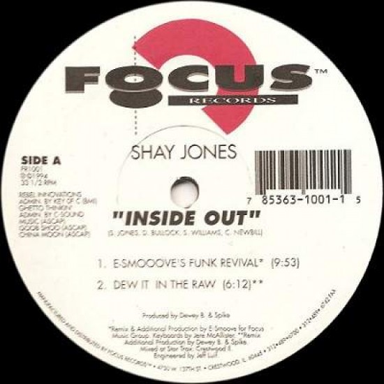 Shay Jones "Inside Out" (12")