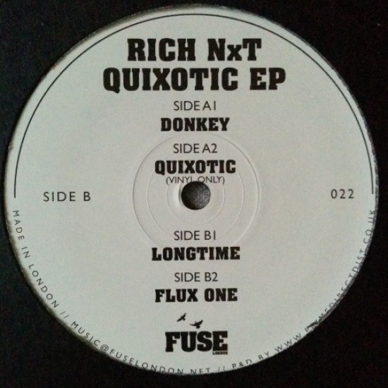 Rich NxT ‎"Quixotic EP" (12")