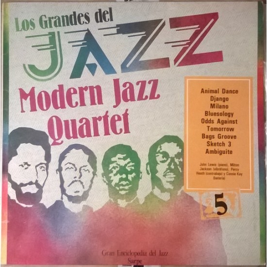Modern Jazz Quartet "Los Grandes Del Jazz 5" (LP) 