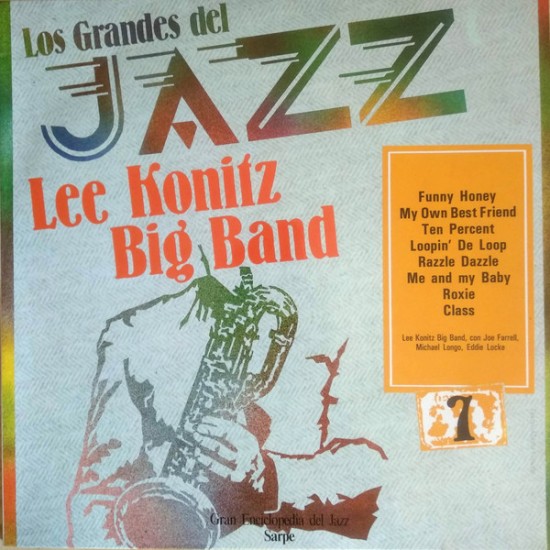 Lee Konitz Big Band "Los Granes Del Jazz 7" (LP) 