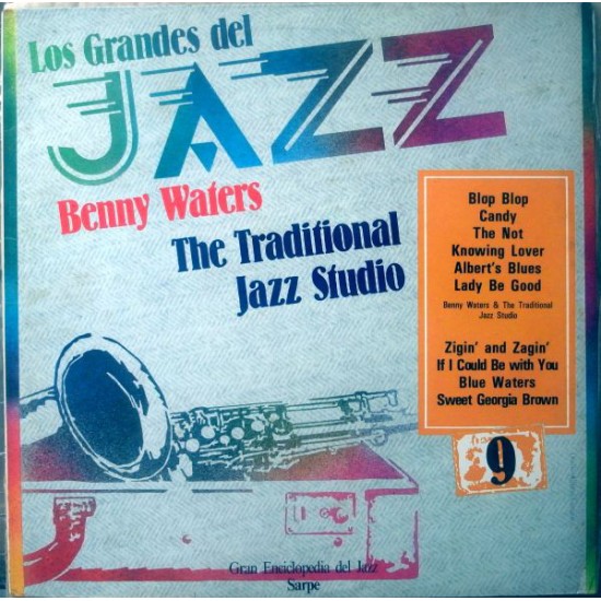 Benny Waters & The Traditional Jazz Studio "Los Grandes Del Jazz 9" (LP) 