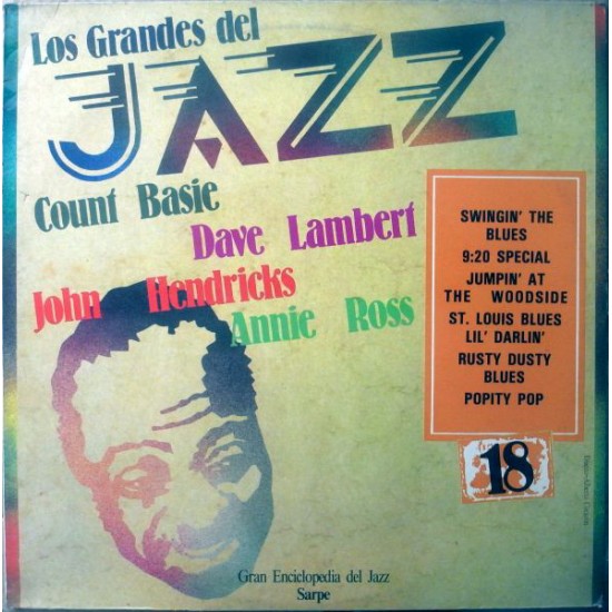 Count Basie, Dave Lambert, Jon Hendricks, Annie Ross "Los Grandes Del Jazz 18" (LP) 