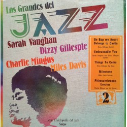 Sarah Vaughan / Miles Davis Quintet / Charlie Mingus / Dizzy Gillespie - Los Grandes Del Jazz 2 (LP) 