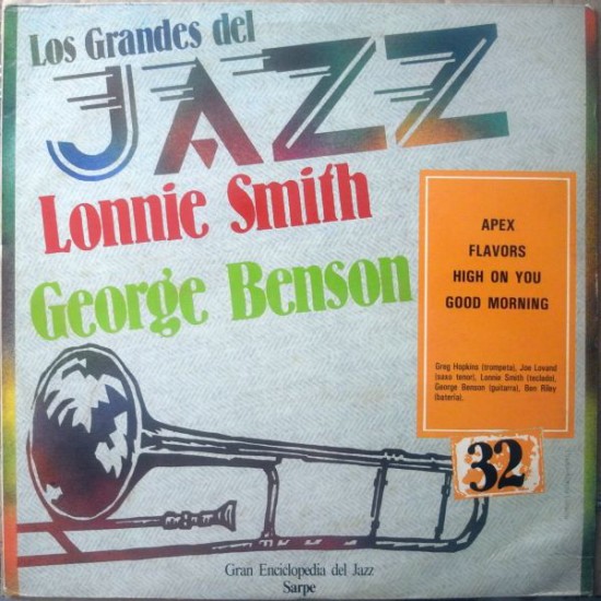 Lonnie Smith, George Benson ‎"Los Grandes Del Jazz 32" (LP) 