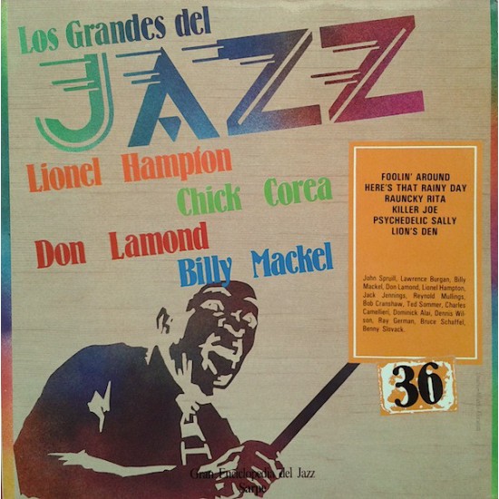 Lionel Hampton, Chick Corea, Don Lamond, Billy Mackel ‎"Los Grandes Del Jazz 36" (LP) 