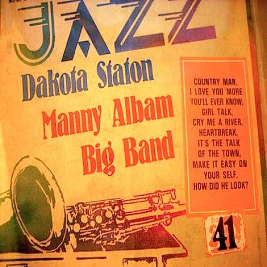 Dakota Staton / Manny Albam Big Band "Los Grandes Del Jazz 41" (LP) 