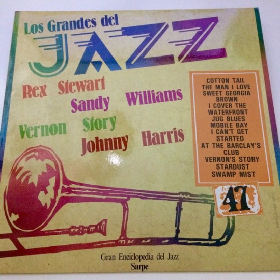 Rex Stewart / Sandy Williams / Vernon Story / Johnny Harris "Los Grandes Del Jazz 47" (LP) 