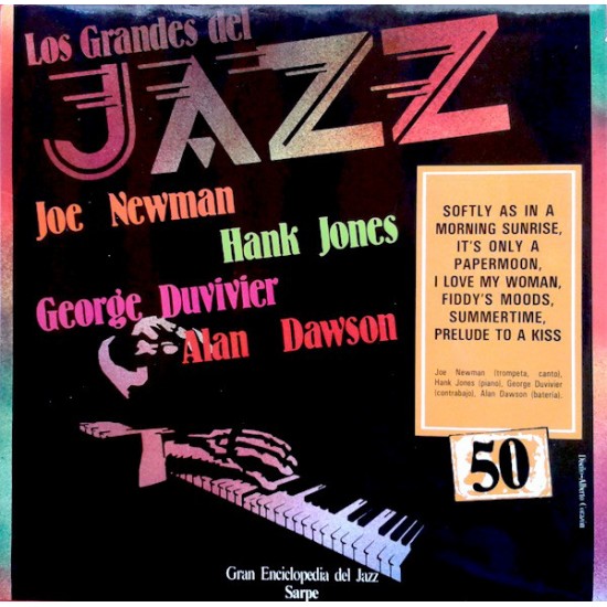 Joe Newman, Hank Jones, George Duvivier, Alan Dawson "Los Grandes Del Jazz 50" (LP) 