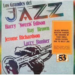 Harry Sweets Edison / Jerome Richardson / Ray Brown / Larry Bunker - Los Grandes Del Jazz 53 (LP) 