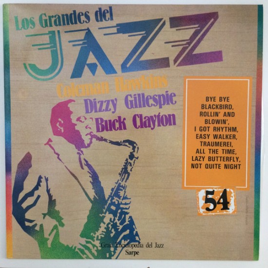 Miles Davis / Coleman Hawkins ‎"Los Grandes Del Jazz Vol. 54" (LP) 