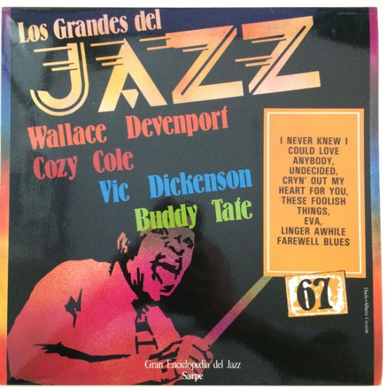 Wallace Davenport / Cozy Cole / Buddy Tate "Los Grandes Del Jazz 67" (LP) 