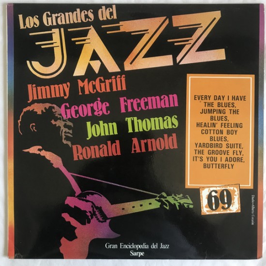 Jimmy McGriff / George Freeman / Ronald Arnold / John Thomas "Los Grandes Del Jazz 69" (LP) 