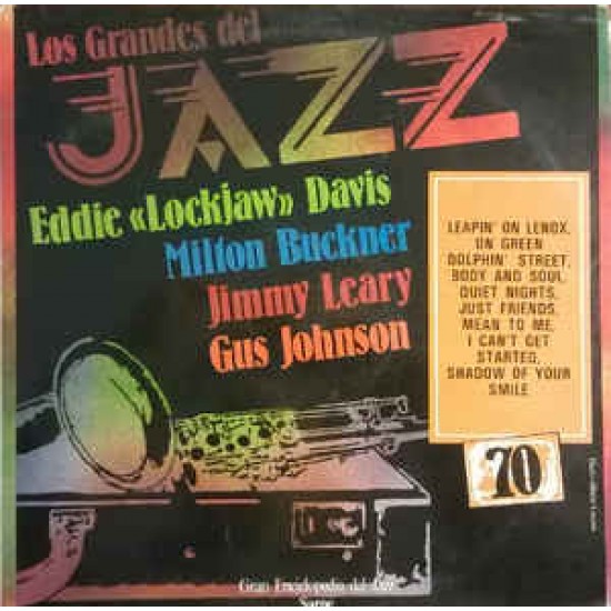 Eddie "Lockjaw" Davis, Milton Buckner, Jimmy Leary, Gus Johnson ‎"Los Grandes Del Jazz 70" (LP) 
