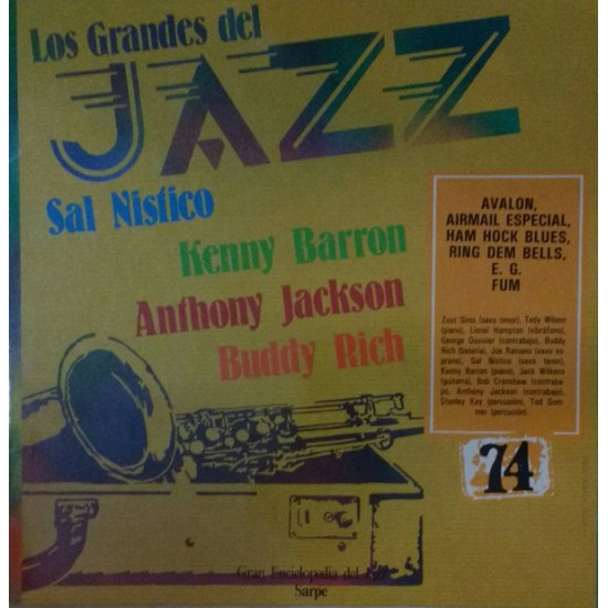 Buddy Rich, Lionel Hampton ‎"Los Grandes Del Jazz 74" (LP) 