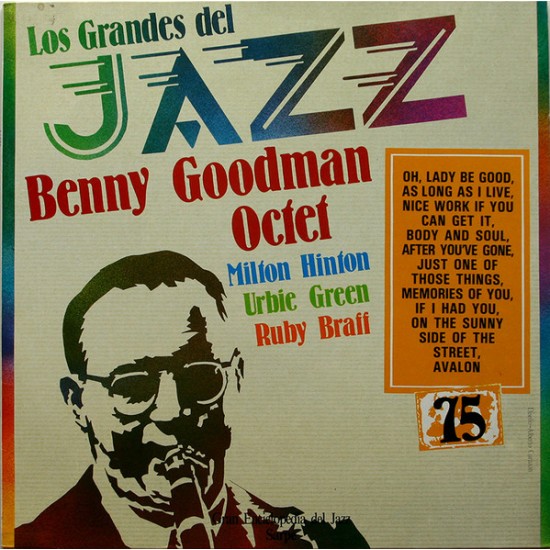Benny Goodman Octet ‎"Los Grandes Del Jazz 75" (LP) 