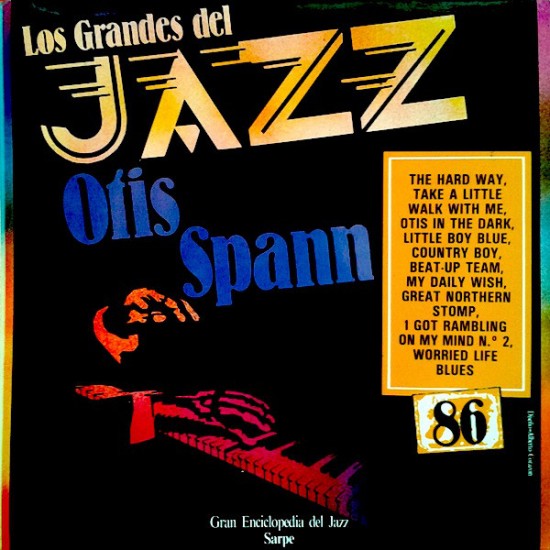 Otis Spann ‎"Los Grandes Del Jazz 86" (LP) 
