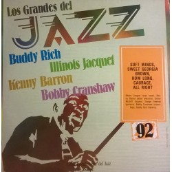 Buddy Rich / Illinois Jacquet / Kenny Barron / Bobby Cranshaw - Los Grandes Del Jazz 92 (LP) 