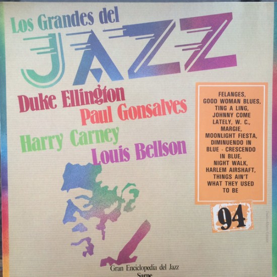 Duke Ellington And His Orchestra ‎"Los Grandes Del Jazz 94" (LP) 