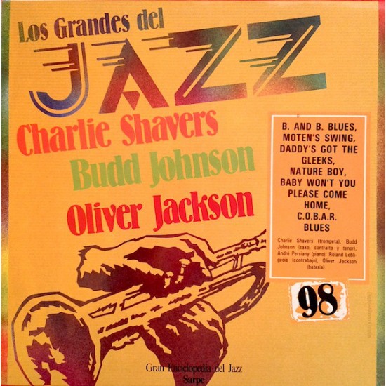 Charlie Shavers / Budd Johnson / Oliver Jackson ‎"Los Grandes Del Jazz 98" (LP) 