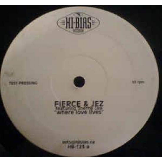 Nick Fierce & Jez "Where Love Lives" (12")