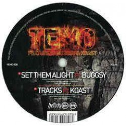 TETemo - Set Them Alight / Tracks  (12")  TETemo - Set Them Alight / Tracks  (12")