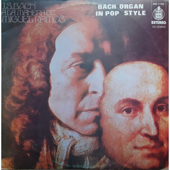 Miguel Ramos ‎"Bach Organ In Pop Style" (LP) 